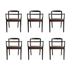 Ole Wanscher Dining Chairs Set Of Six Denmark 1965 Dining Chairs Dining Chair Set Danish Chair