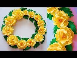 They stripped him of his canvas clothes, and gave him to the flies; Paper Rose Wall Hanging Paper Flower Wall Hanging Paper Rose Wall Craft 1207 Youtube