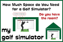 Image result for how much headroom do you need for a golf simulator