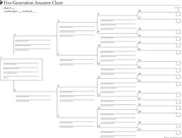 download 5 generation family tree template for free