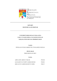 Fakulti perniagaan, ekonomi dan perakaunan. Pdf Penilaian Jejak Karbon Di Utm Kampus Skudai 2016 Lianamunyati Rusli Academia Edu