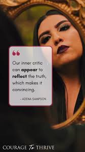You know that little voice in your head that keeps popping up? , The one  that’s always criticizing you, reinforcing the false belief that you’re  “not good enough.”, The one that’s playing small, self- ...