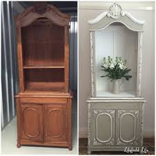 before and after hand painted french cabinet by lilyfield life kendin yap mobilya antik doseme mobilyalar degistirilmis mobilyalar