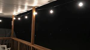 Proxy Lighting 48 Ft Weatherproof Outdoor String Lights Youtube