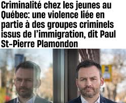 NunanuQ - @followers Lettre ouverte à M. Paul St-Pierre Plamondon Montréal,  le 31 juillet 2025 Monsieur St-Pierre -Plamondon, Ce matin, dans les  médias, vous avez affirmé que la criminalité chez les jeunes