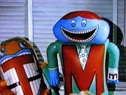Mr m with the munchy mouth. What Made School So Cool Back Then Letter People Retro Toys Make School