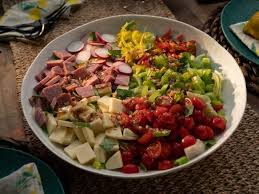 This recipe for antipasto salad is loaded with italian meats, cheese and veggies, all tossed in a homemade zesty dressing. Antipasti Recipes Food Network Food Network