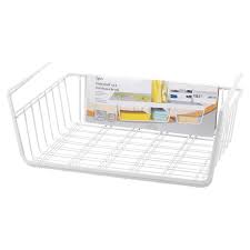 Wire kitchen storage rack set. Premier Housewares Set Of 2 X Under Shelf Table Storage Basket Rack Kitchen Wire Mesh Cabinet Organiser Metal 38cm Buy Online In Bahamas At Bahamas Desertcart Com Productid 56182647