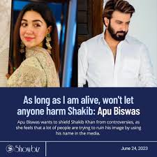 The Daily Star on X: Apu Biswas wants to shield Shakib Khan from  controversies, as she feels that a lot of people are trying to ruin his  image by using his name