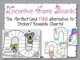 Incentive Game Boards Reward Sticker Charts Behavior Lemonade Winter Kites