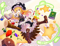 霧雨 魔理沙 魔理沙 イラスト 東方 壁紙 東方 かわいい