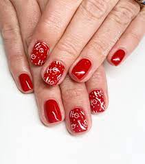 Deck your nails with festive nail art! 42 Festive Christmas Nail Ideas 2020 Christmas Nail Art Ideas