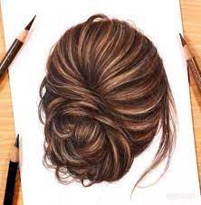 Drawing Pencil Hair Artworks 33 New Ideas How To Draw Hair Color Pencil Sketch Color Pencil Drawing