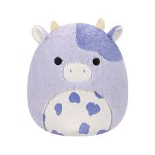 Squishmallows 12 Fuzz-A-Mallows Bubba The Cow : Amazon.co.uk: Toys & Games