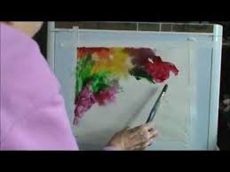 Watercolor batik on rice paper sunshine by natureartbylynn. Painting On Rice Paper Part 1 Millie Gift Smith Youtube