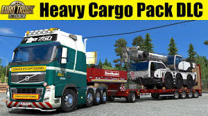 Ets2 Heavy Cargo Pack Dlc 55t Mobile Crane Cargo Crane Heavy