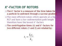 Centrifugation Theory And Practice Routine Centrifuge Rotors Calculation