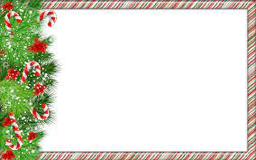 Christmas Png Photo Frame With Candy Canes Christmas Frames Free Christmas Frames Christmas Border
