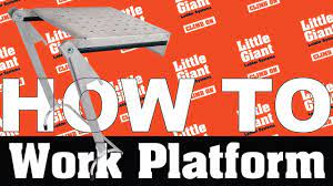 Giant scale rc plane forums. Little Giant Ladders Work Platform How To Youtube