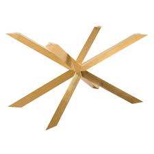 Gold Circa Table Base 48 X 30 In Dining Table Gold Dining Table Bases Table Base