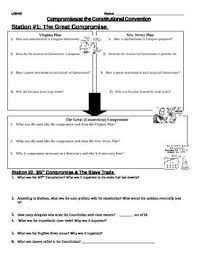 Constitution Stations Lesson Teaching Government Social Studies Education Constitution Lesson