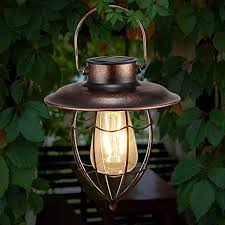 Use them to brighten recessed walkways, pathways, and stairwells and to illuminate dining areas and darkened corners. Amazon Com Pearlstar Hanging Solar Lantern Outdoor Vintage Garden Solar Light Retro Solar Lamp For Garden Yard Patio Pathway Tree Decoration Solar Powered Waterproof Landscape Lighting Copper Home Improvement
