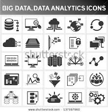 Big Data Icon Set Data Analytics Icon Set Cloud Computing Icon Set Hqvectors Com Data Icon Technology Icon Big Data