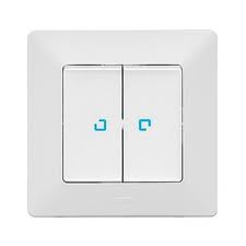 Intrerupator Dublu Led 10a Alb Valena Life 752128 Elda Ro