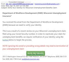 Maybe you would like to learn more about one of these? Don T Be A Victim Avoid Unemployment Scams Wisconsin Unemployment Insurance