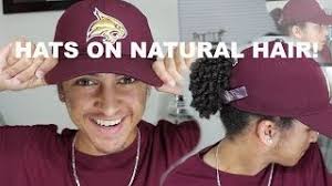 Whether you have 2c waves or 4c coiles, you know how badly hats can damage your curls. Putting A Hat On Natural Hair Thick Men And Women Youtube