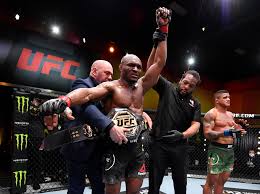 Usman represented his home gym, blackzilians and won the first bout of the season, defeating att's. Ufc 258 Kamaru Usman Stops Gilbert Burns Keeps Belt Los Angeles Times