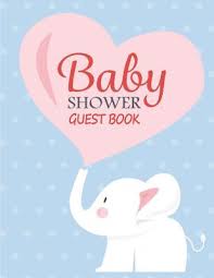 Soon enough, all their time will be consumed by their little bundle of joy! Baby Shower Guest Book Guest Signing Book Welcome New Baby Elephant