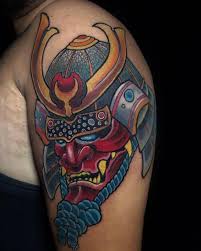 Japanese tattoo symbols are popular in america and europe and it's easy to see why: Kabuto Tattoos Explained History Meanings More