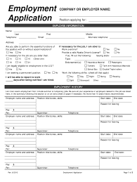printable application for employment template fill online printable fillable blank pdffiller