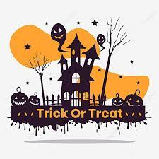 Halloween Trick Or Treat Haunted House Vector Halloween Background Horror Png And Vector With Transparent Background For Free Download In 2020 Halloween Hacks Halloween Trick Or Treat Haunted House