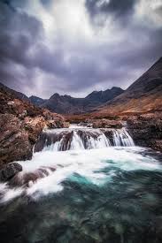 Glen Brittle A December Portrait Of The Fairy Pools Isle Of Skye Scotland Lighthouse Travel Places To Visit Fairy Pools
