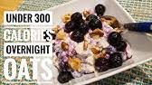 You can eat overnight oats at home, on the go or at your desk and it's a great way of getting some essential protein, fibre, wholegrain, healthy fats as well as vitamins and minerals. Healthy Mocha Latte Overnight Oats Under 300 Calories Youtube