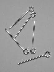 Rosary Parts Eye Pins Lewis Company Rosary Parts