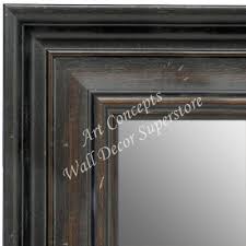 The large lower lip on the mirror is. Mr1639 1 Distressed Espresso Black Extra Extra Large Custom Wall Mirror Custom Floor Mirror