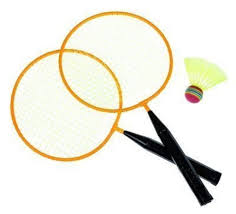 Panorama mit sommer outdoor spielzeug. Idena Federball Set Junior 2 Schlager 1 Ball Kaufland De
