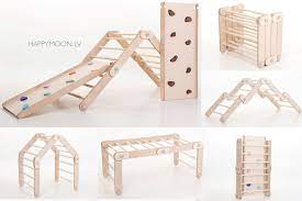 Pikler Triangle Pikler Triangle Toddler Climbing Toddler Climbing Toys