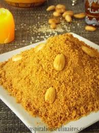Sellou Sfouf Marocain السفوف سلو Le Blog Cuisine De Samar Recette Dessert Marocain Recette Sellou Sellou