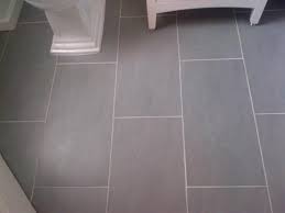 Going For This Slate Tile Look 12x24 Porcelain Slate Tile Bathroom Flooring Slate Bathroom