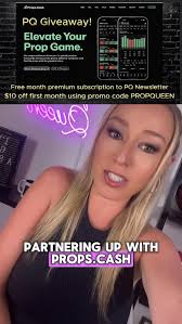 EXCITING NEWS, my best bet AND giveaways because @propqueensports just got  upgraded! , I’m so excited for this new partnership with @propsdotcash!, It  will help us all be better bettors 🥳, ...
