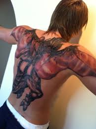 88 back tattoos that are bold, beautiful, exciting… if you're thinking about getting a back tattoo, you these lower back tattoos are commonly known as tramp stamps because they were generally only. Andrei Kirilenko Gets Massive Back Tattoo