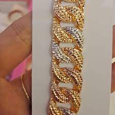 Segitiga, prisma, a, beta/b,sa,hwt dan ubs. Rantai Tangan Gelang Tali 2 Warna Emas Asli Kadar 70 700 22 Ubs Sisik Naga 18gram Shopee Indonesia