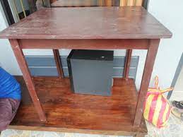 You can also choose what the table's core is made of, ensuring you can find one to suit your durability needs. Table Made Of Marine Plywood Furniture Home Living Furniture Tables Sets On Carousell