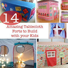 14 Amazing Tablecloth Forts To Build With Your Kids Table Cloth Kids Kids Cubbies