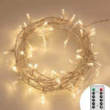 Light chains are perfect when you want a nice setting for your balcony, terrace or garden. Amazon Com Koopower Remote And Timer 40 Led Outdoor Fairy Lights 8 Modes Battery Operated Strings 120 Hours Of Lighting Ip65 Waterproof Warm White Home Kitchen