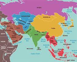 Région située à l'est de l'inde et au sud de la chine. Asia Å£Äri Si Capitale